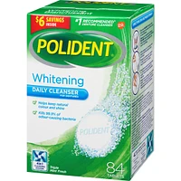 Polident Whitening, 84 Tabs