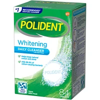 Polident Whitening, 84 Tabs