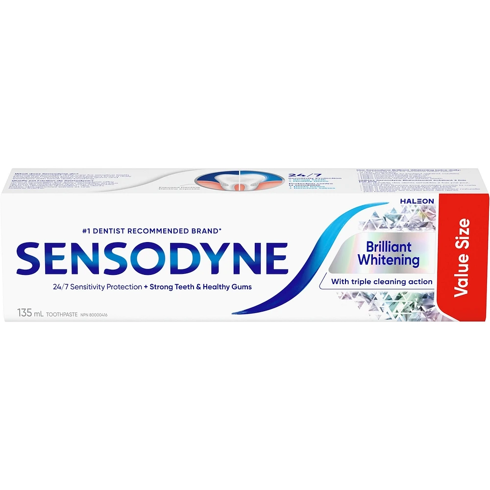 Sensodyne Blanchissant éclatant dentifrice