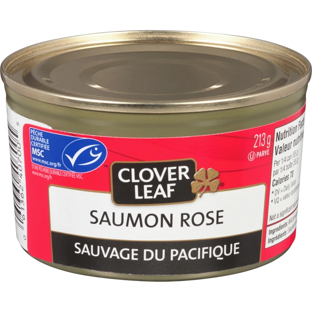 Saumon rose sauvage du Pacifique