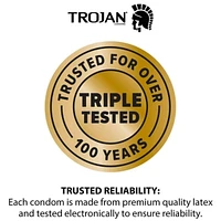 Condoms lubrifiés larges Sensations nues Magnum