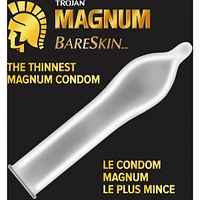 Condoms lubrifiés larges BareSkin Magnum