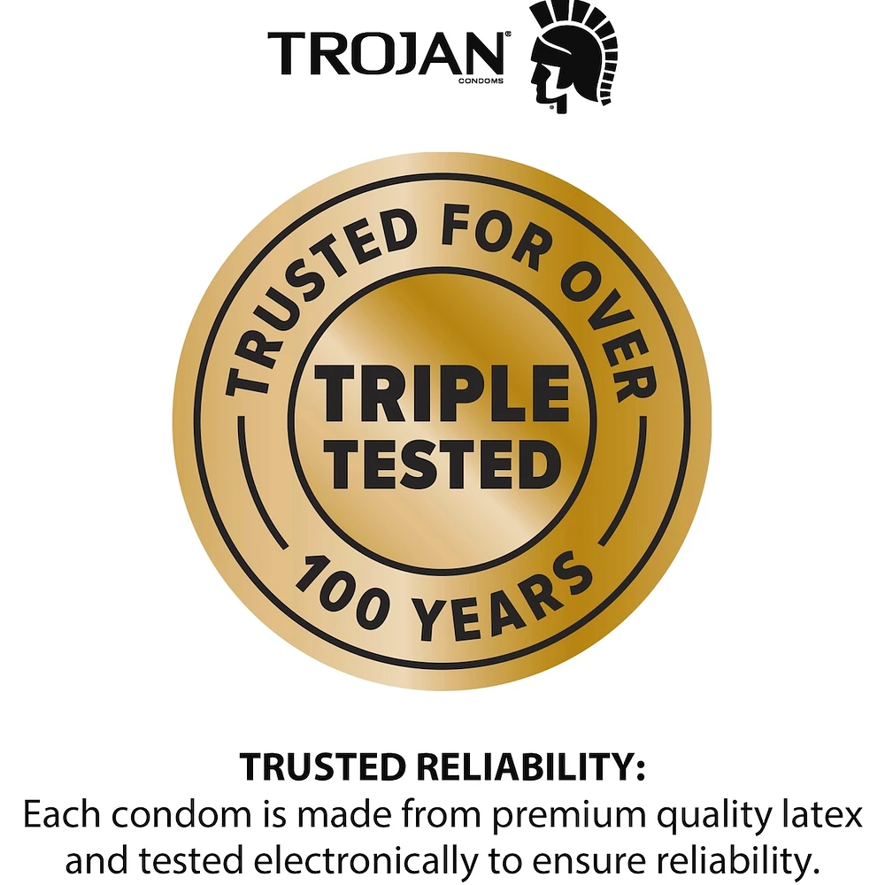 Condoms lubrifiés larges BareSkin Magnum
