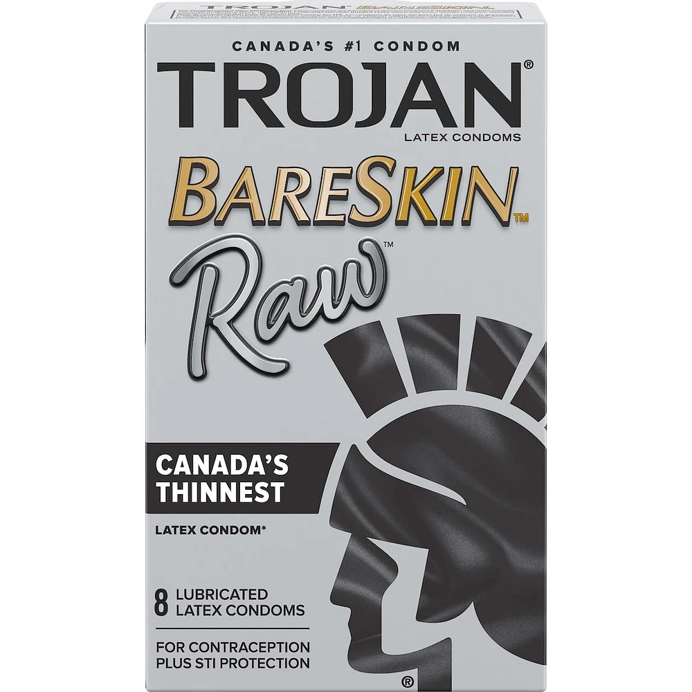 Condoms lubrifiés BareSkin Raw