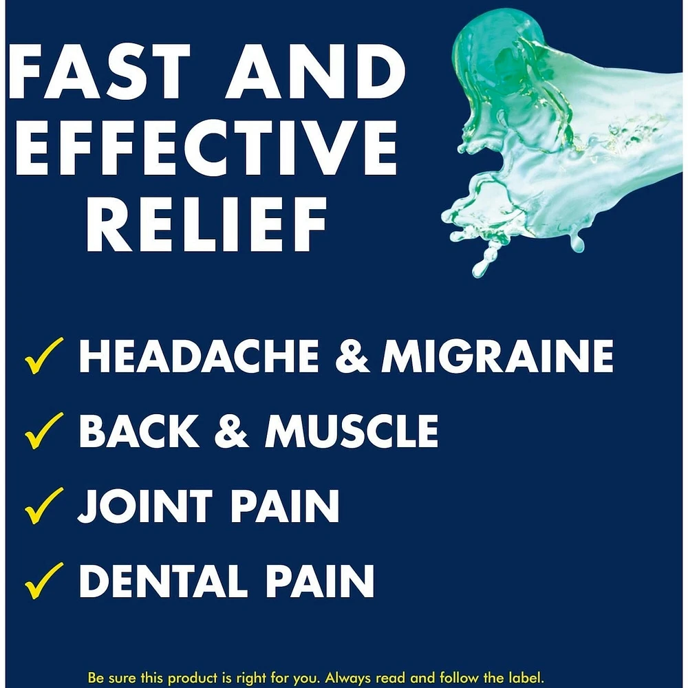 Advil, Extra-fort, pour soulager les maux de tête, les migraines et la douleur, 400 mg d’ibuprofène, flacon de 24