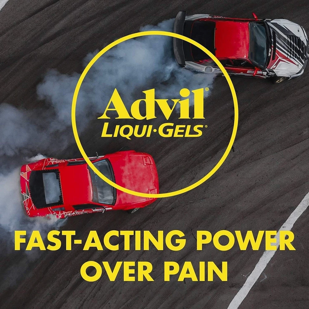 Advil, Extra-fort, pour soulager les maux de tête, les migraines et la douleur, 400 mg d’ibuprofène, flacon de 24