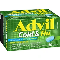 Advil Cold & Flu Analgesic + Antihistamine Caplets