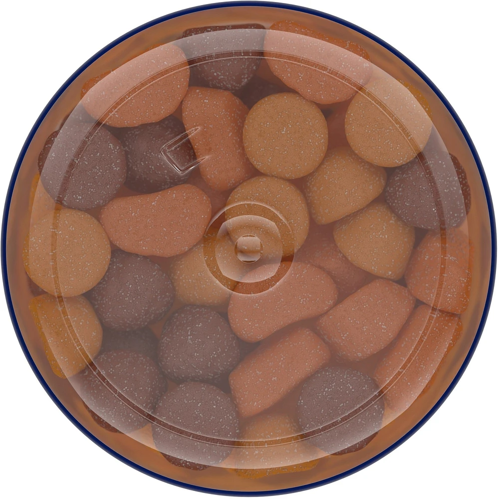 Centrum MultiGummies Men 50+ Multivitamin and Multimineral Supplement, Sour Apple, Tropical, and Mixed Berry Flavours, 120 Count