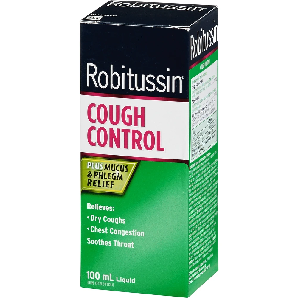 Robitussin Contrôle de la Toux Liquide 100 ml