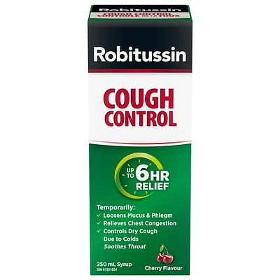 Robitussin Contrôle de la Toux Liquide 250 ml