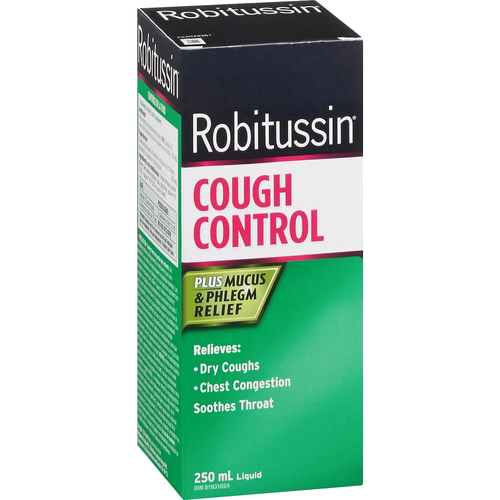 Robitussin Contrôle de la Toux Liquide 250 ml