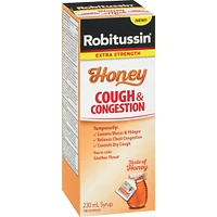 Robitussin Cough & Congestion Syrup Honey Extra Strength ml