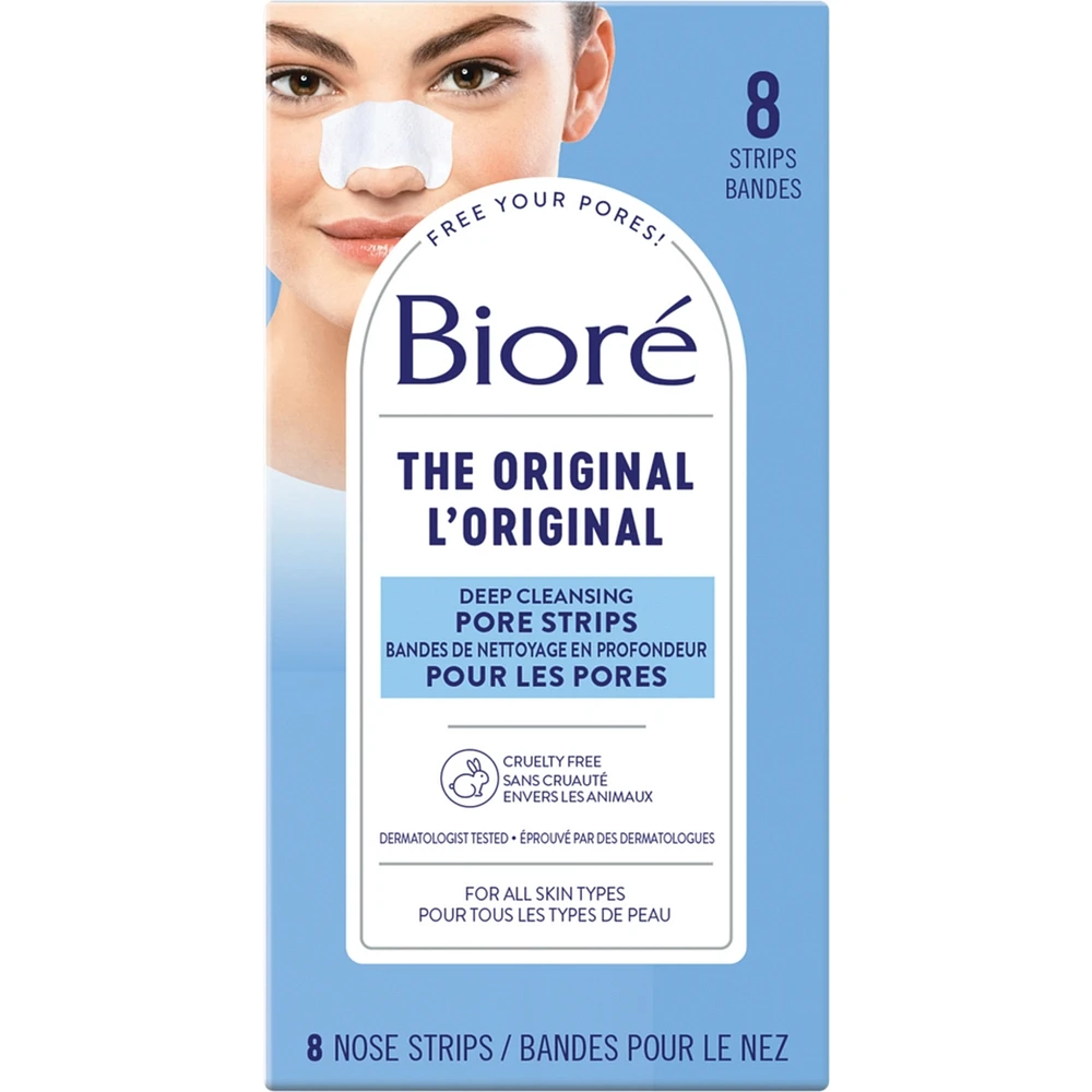 Bandes de nettoyage en profondeur pour les pores