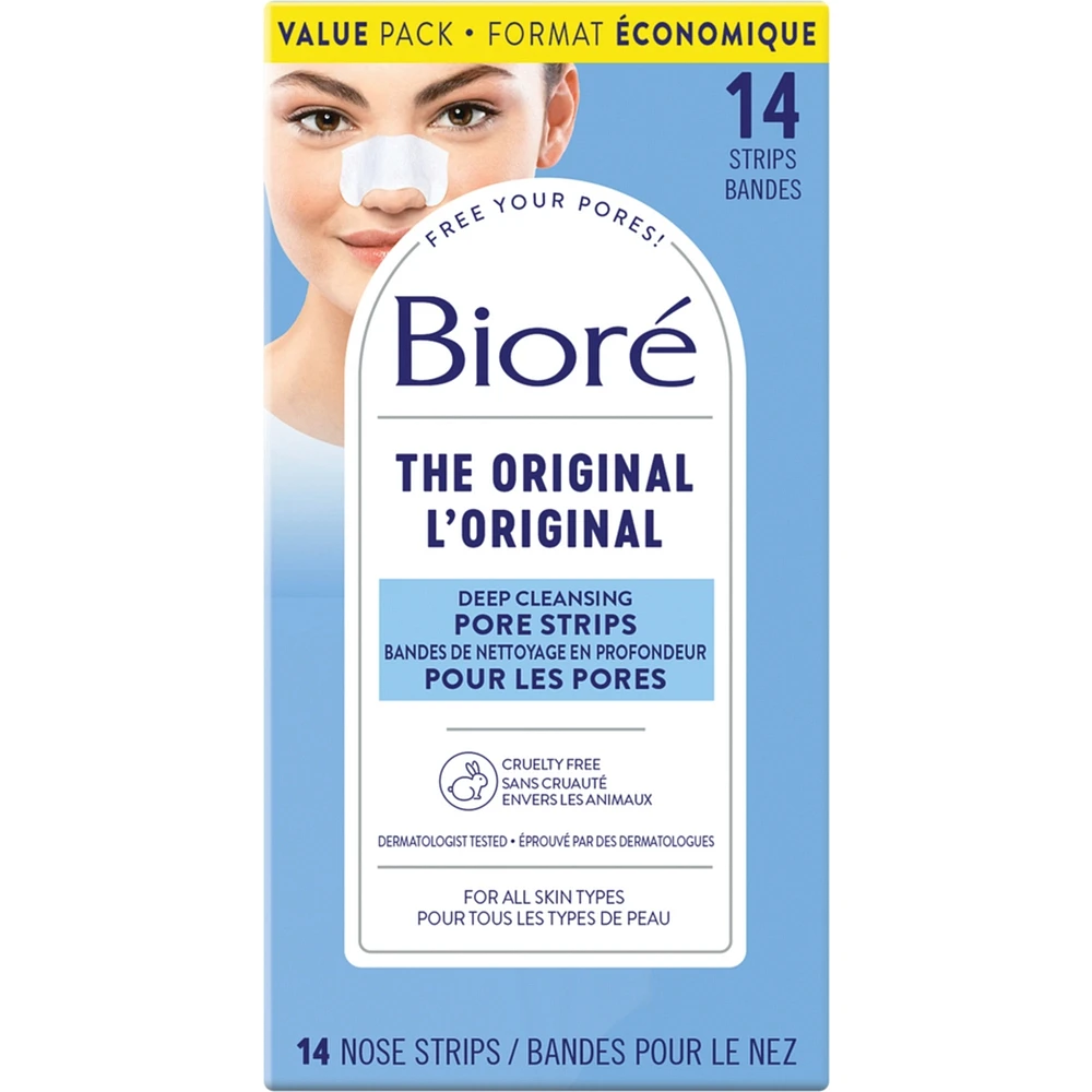 Bandes de nettoyage en profondeur pour les pores - format économique