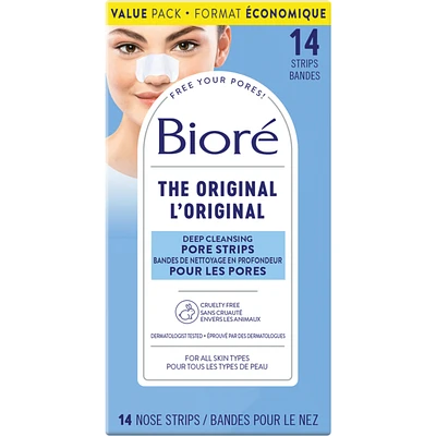 Bandes de nettoyage en profondeur pour les pores - format économique