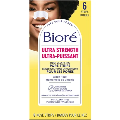 Bandes de nettoyage en profondeur pour les pores Ultra