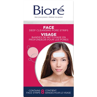 Bandes de nettoyage en profondeur pour les pores du visage