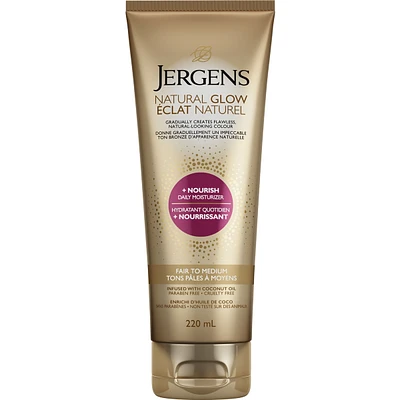 Natural Glow +Nourish Daily Moisturizer Gradual Sunless Tanner - Medium to Deep