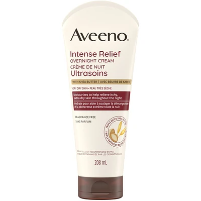Intense Relief Overnight Cream, Shea Butter
