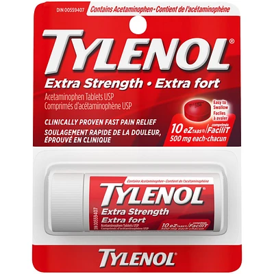 Extra Strength Pain Relief Acetaminophen 500mg EZTabs