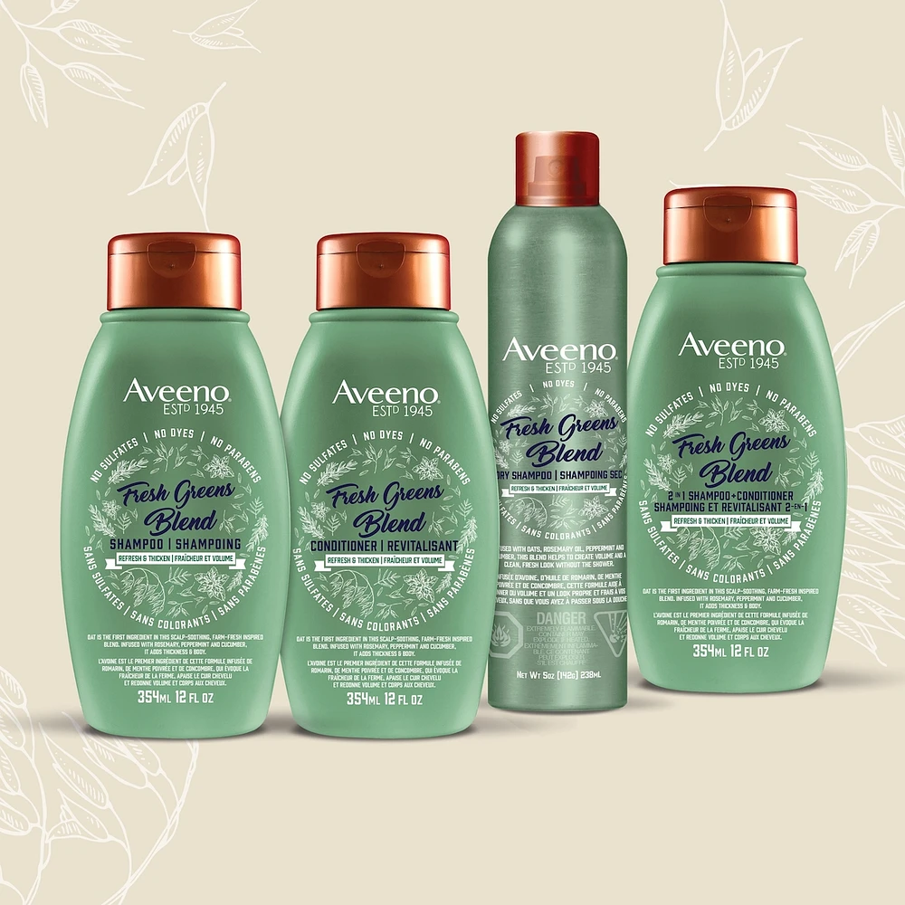 Cucumber & Rosemary Natural Volumizing Shampoo