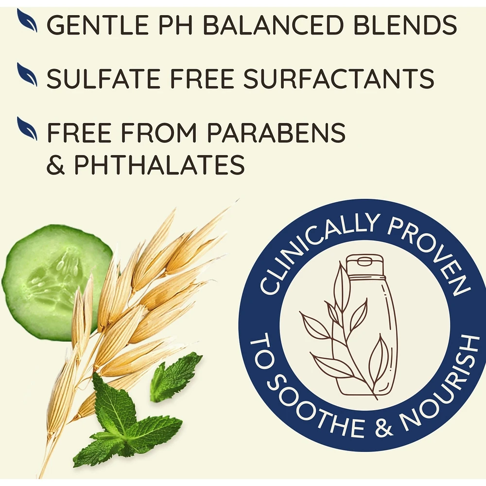 Cucumber & Rosemary Natural Volumizing Shampoo