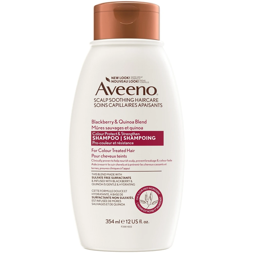 Shampoing protège-couleur aux mûres sauvages et au quinoa