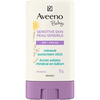 Baby Mineral Sunscreen Stick For Sensitive Skin, SPF50