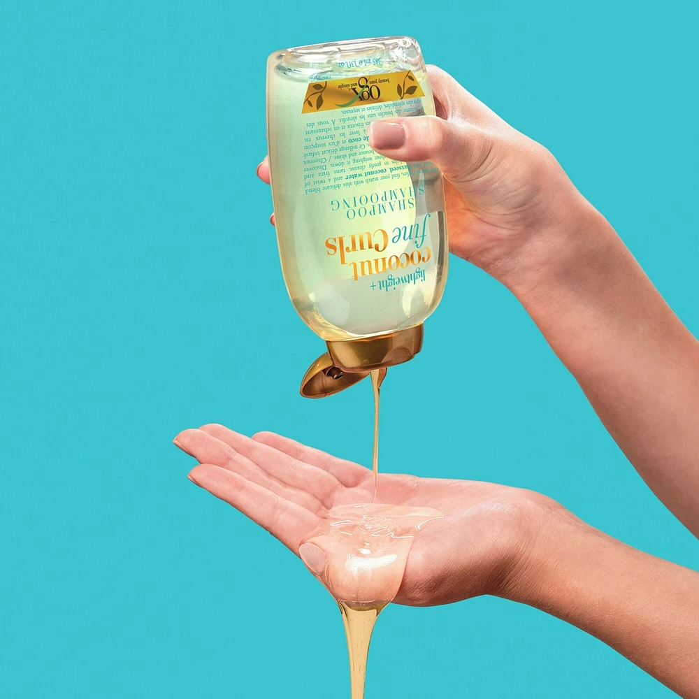 Shampooing Lightweight + Coconut Fine Curls