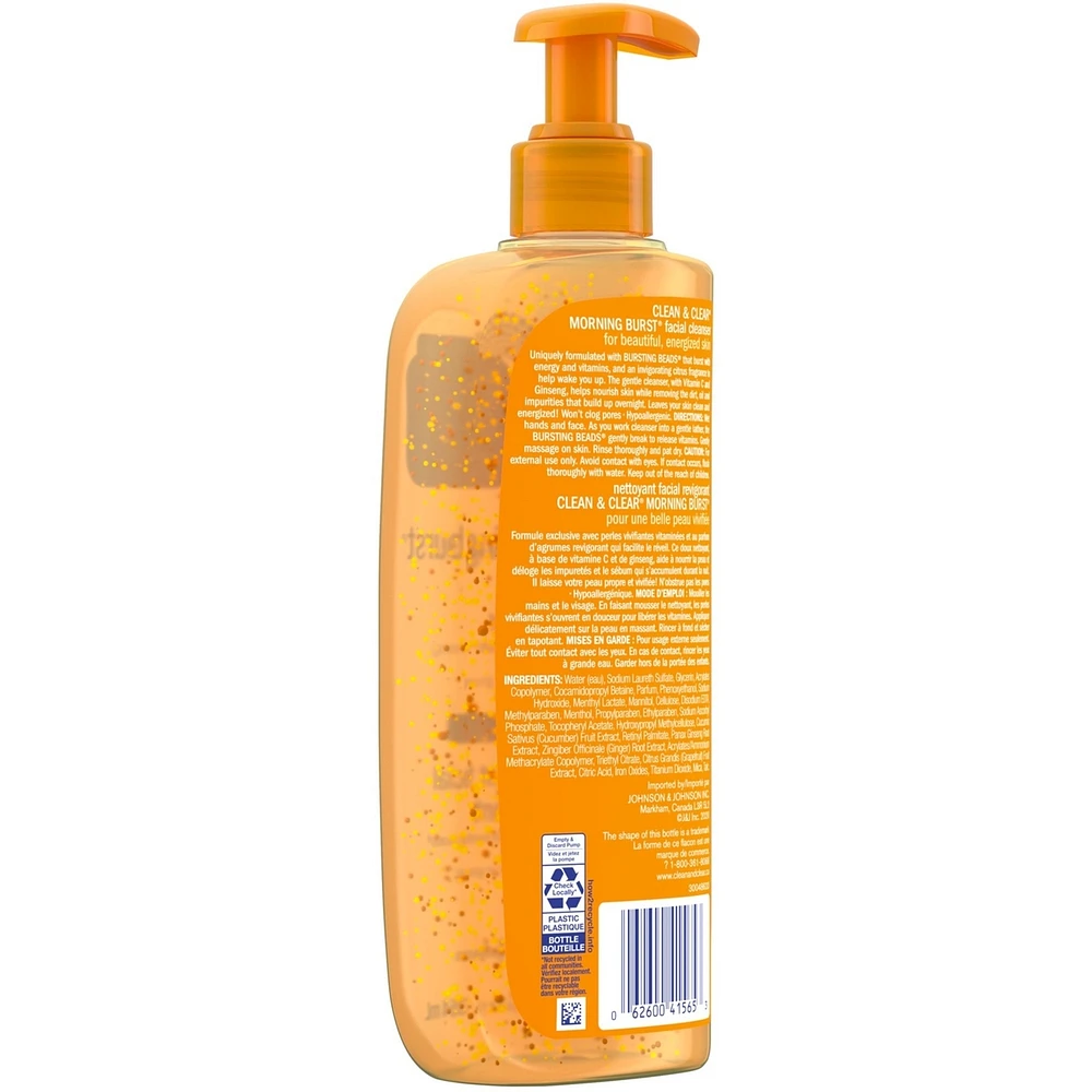 Nettoyant facial revigorant Morning Burst