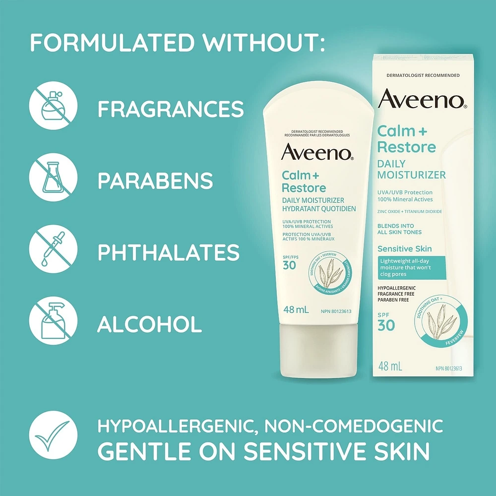 Calm + Restore Daily Moisturizer