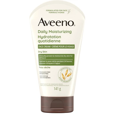 Daily Moisturizing Face Cream, Dry Skin, Fragrance Free