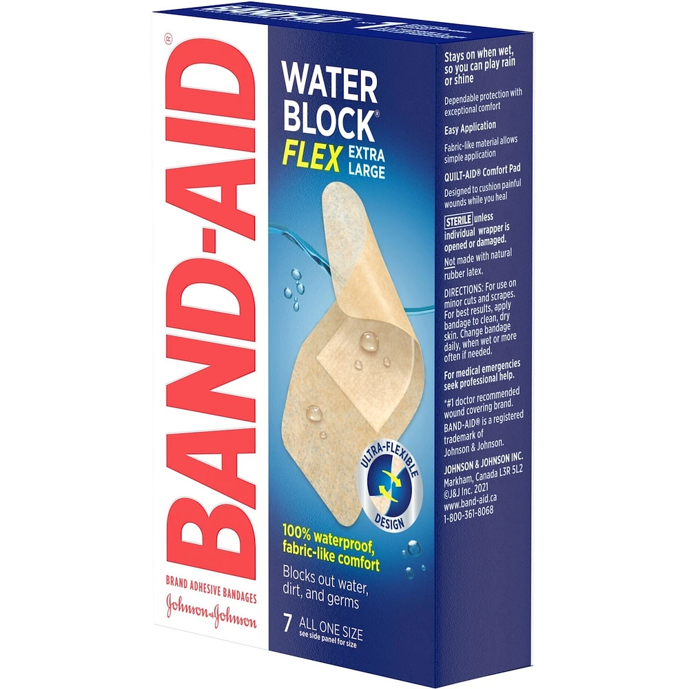 Waterblock Flex XL Adhesive Bandages
