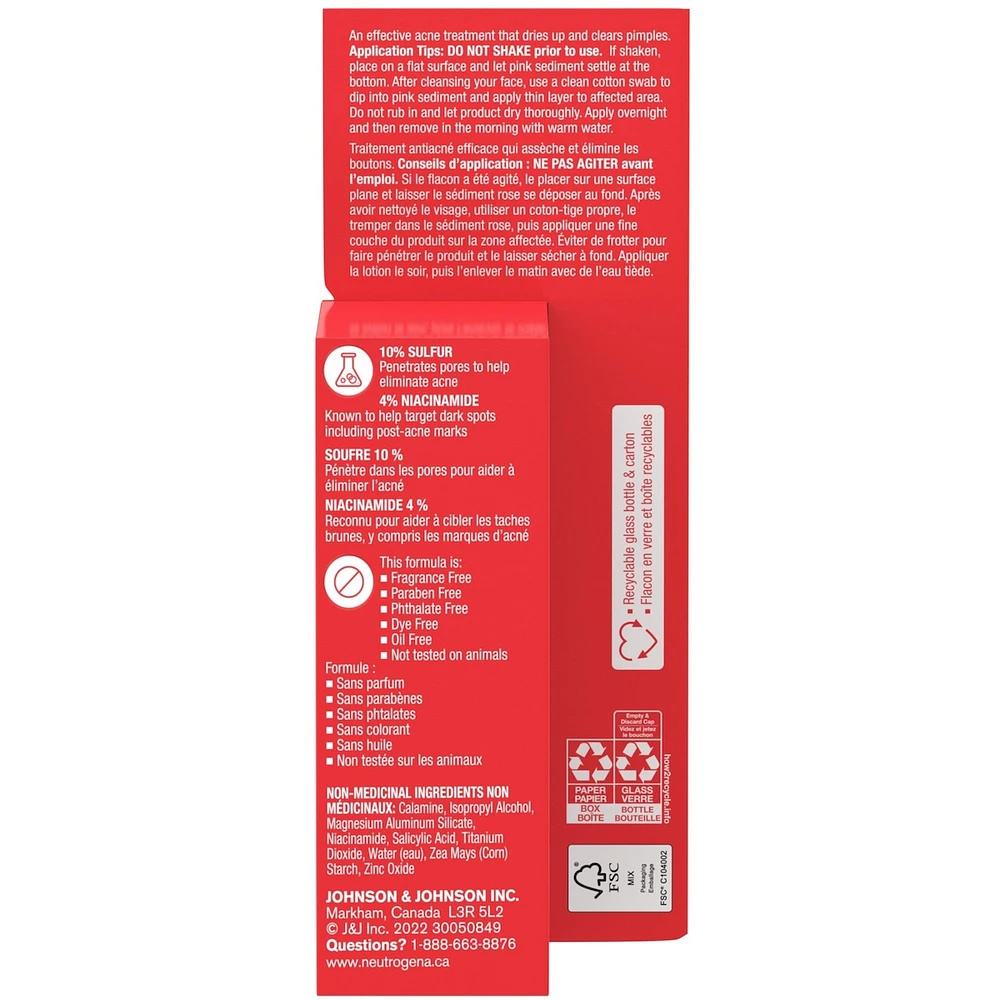 Stubborn Acne Drying Lotion