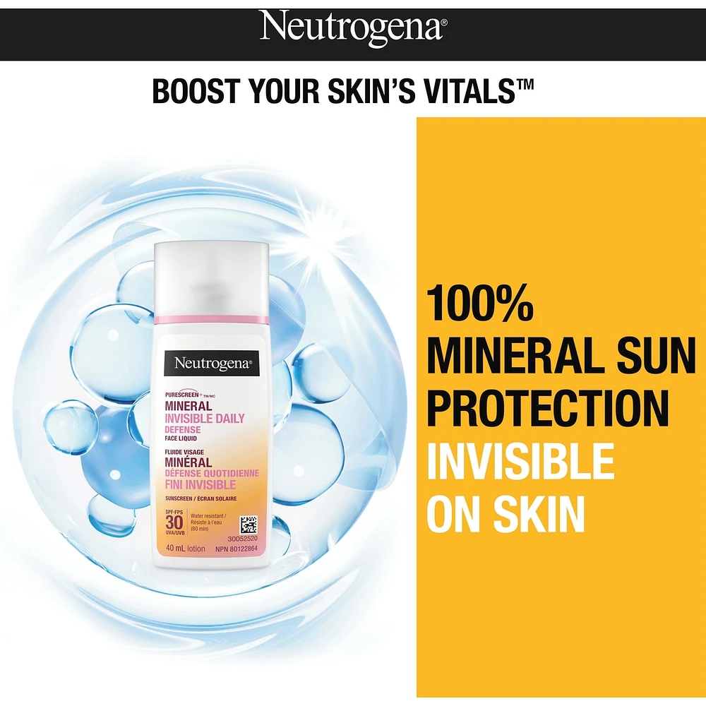 Invisible Daily Defense Face Liquid SPF 30