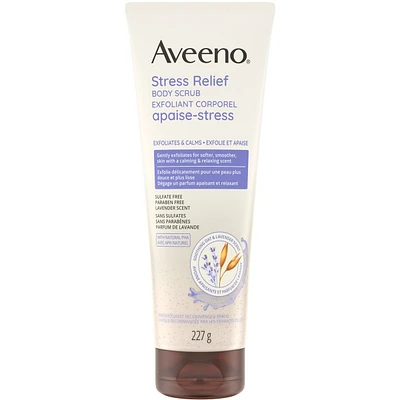 Stress Relief Body Scrub, Oatmeal, Lavender, Stress Relief, Cleansing Exfoliator