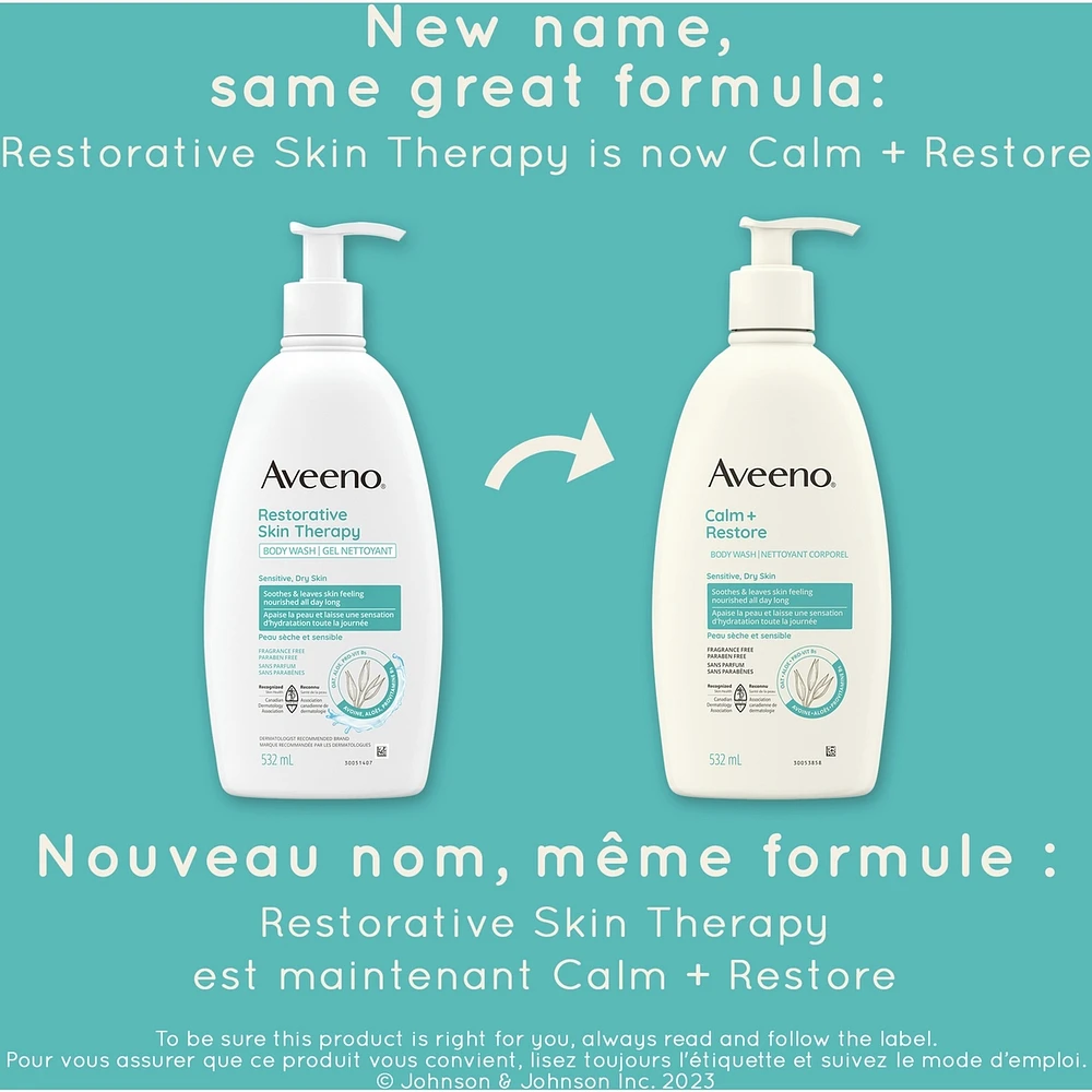 Calm + Restore Body Wash