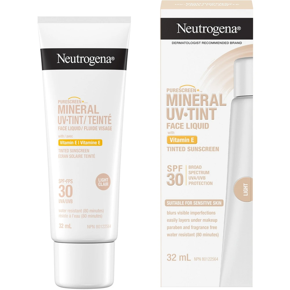 Fluide visage teinté Mineral UV FPS 30 Clair