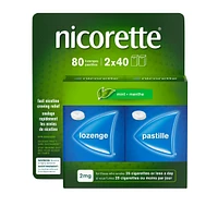 Menthe, 80 pastilles de 2 mg