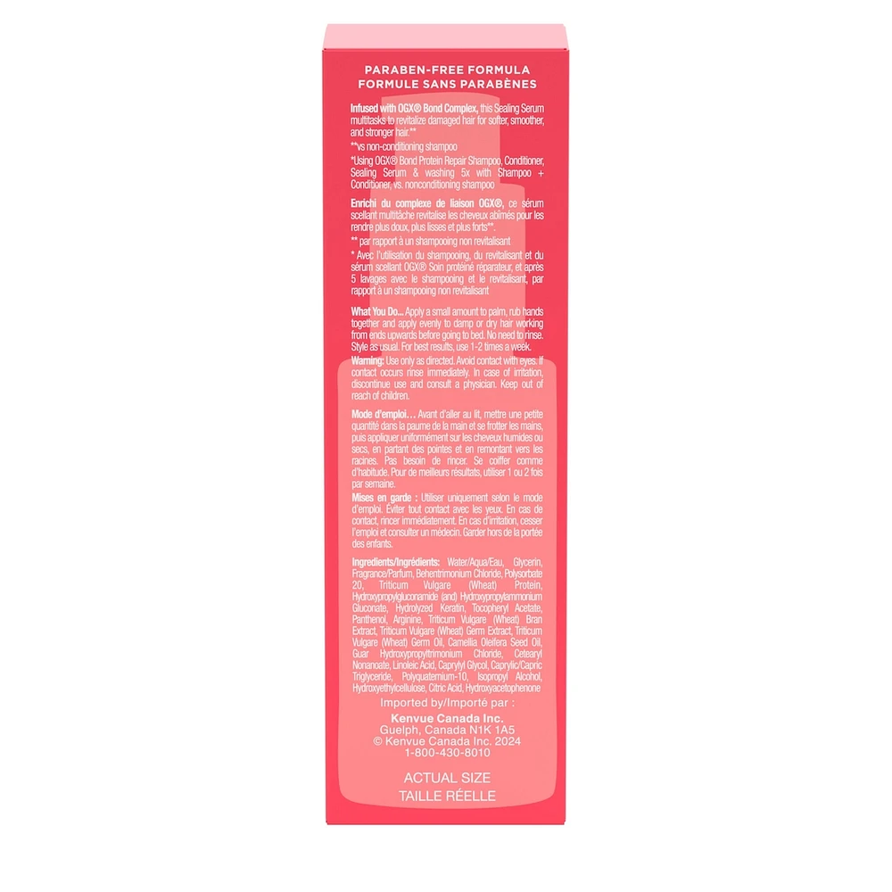 Repair & Protect Bond Protein Repair Sealing Hair Serum