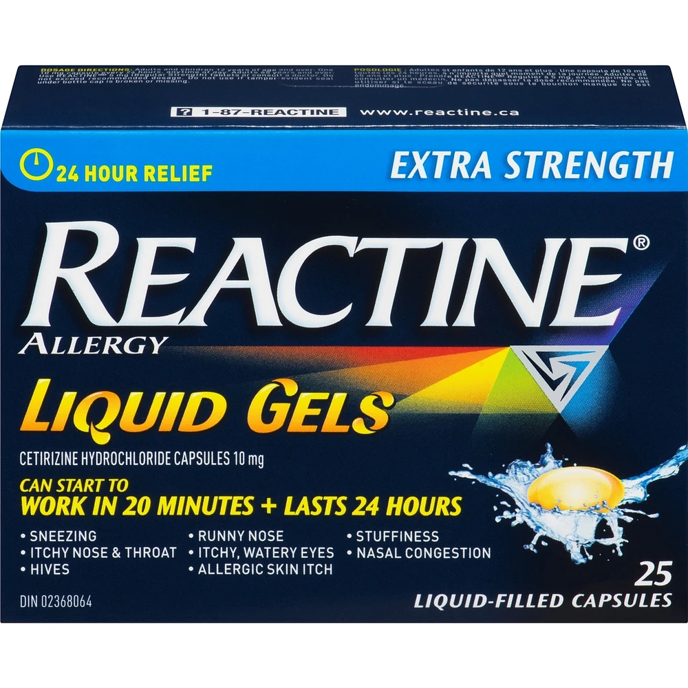 Extra fort, Soulagement 24 h des allergies