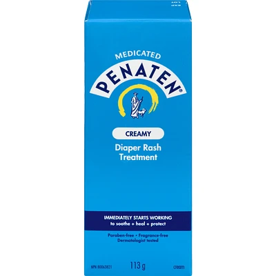 Medicated Diaper Rash Cream for Baby, Zinc Oxide Cream