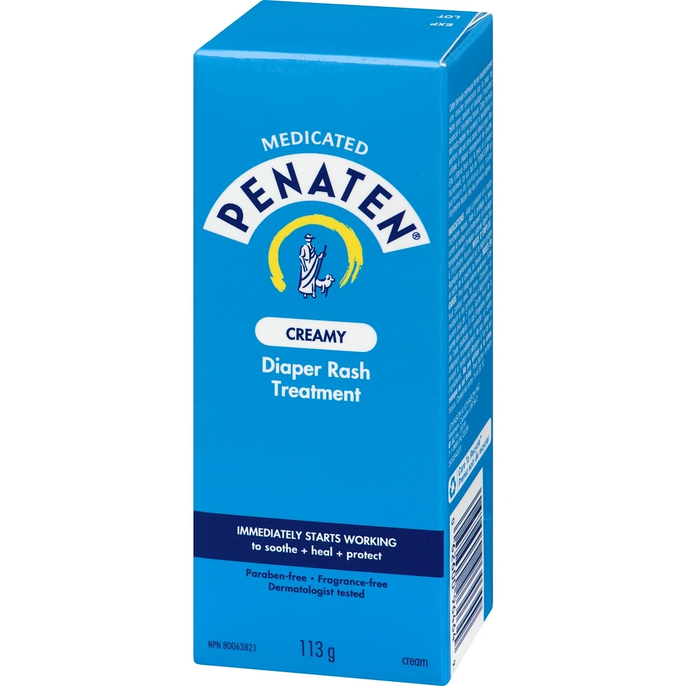 Medicated Diaper Rash Cream for Baby, Zinc Oxide Cream