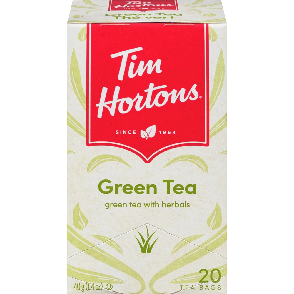 Thé vert avec citronnelle, 20 sachets de thé