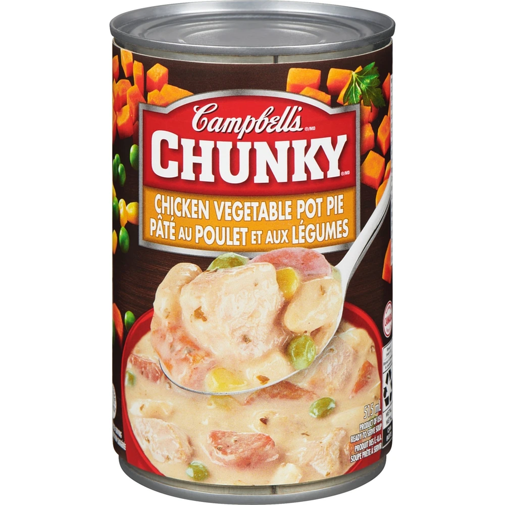 Chunky Pâte au poulet et aux legumes