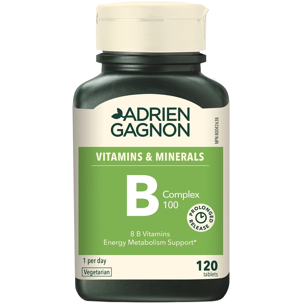Vitamine B Complexe 100 mg (120 comp)