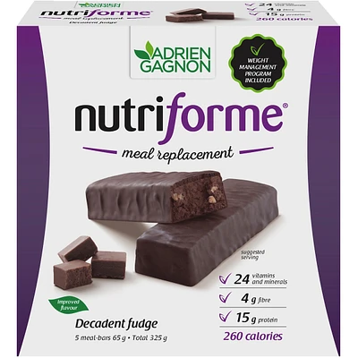 Nutriforme barres - Fudge décadent