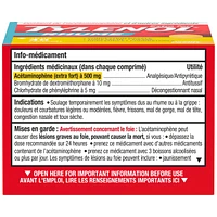 Extra Strength Cold Relief Daytime, EZTabs
