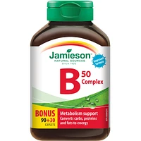 B Complex Caplets, 50 mg