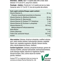 B Complex Caplets, 50 mg